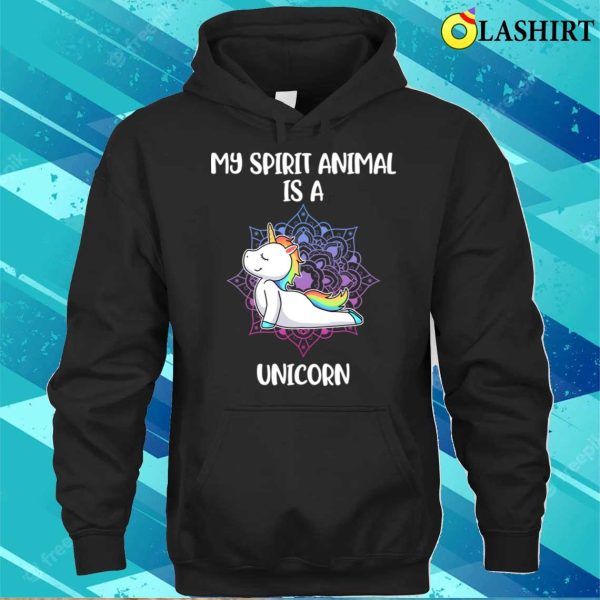 Spirit Animal Unicorn Funny Unicorn Gift T-shirt