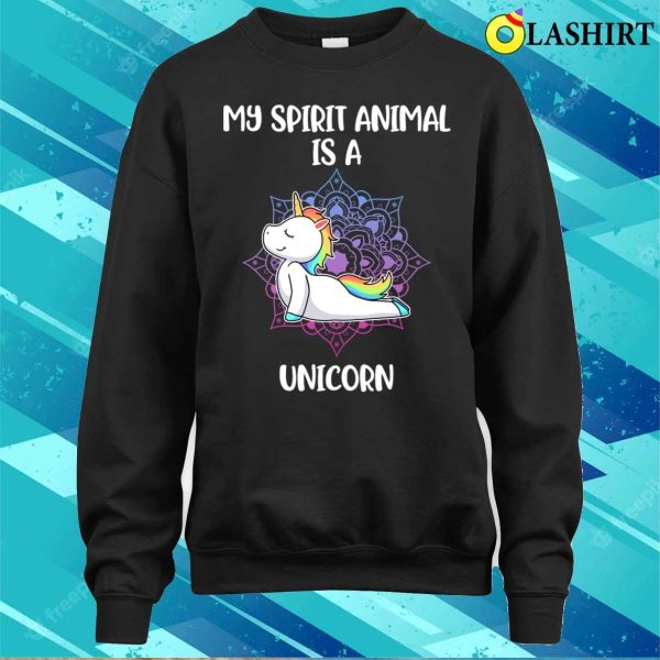 Spirit Animal Unicorn Funny Unicorn Gift T-shirt