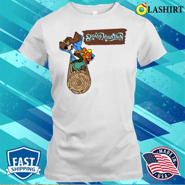 Splash Mountain T-shirt, Funny Mountain T-shirt