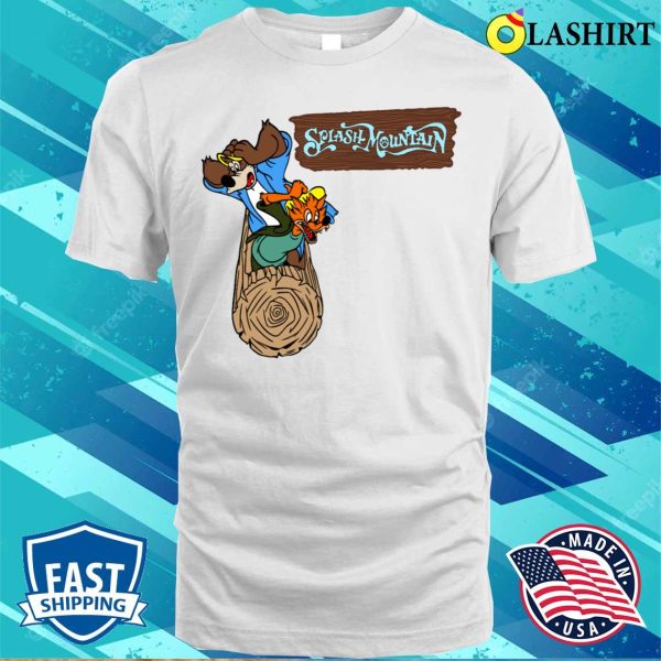 Splash Mountain T-shirt, Funny Mountain T-shirt