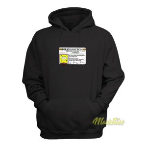 Spongebob Bikini Bottom License Hoodie 1