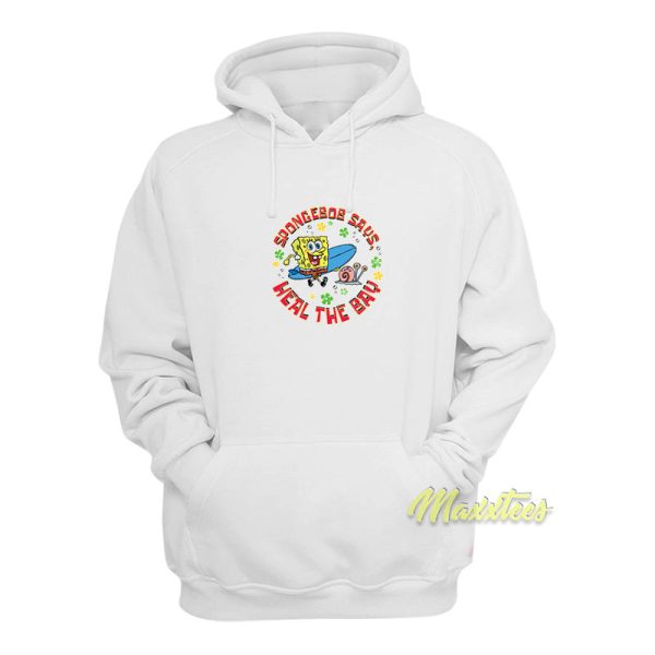 Spongebob Says Heal The Bay Hoodie