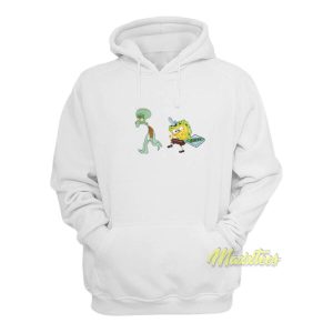 Spongebob and Squidward Krusty Krab Pizza Hoodie 1 Spongebob and Squidward Krusty Krab Pizza Hoodie 2