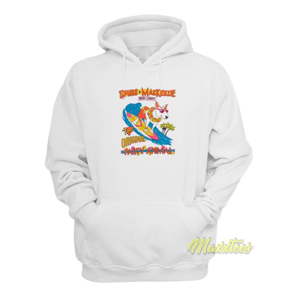 Spuds Mackenzie The Original Party Animal Hoodie