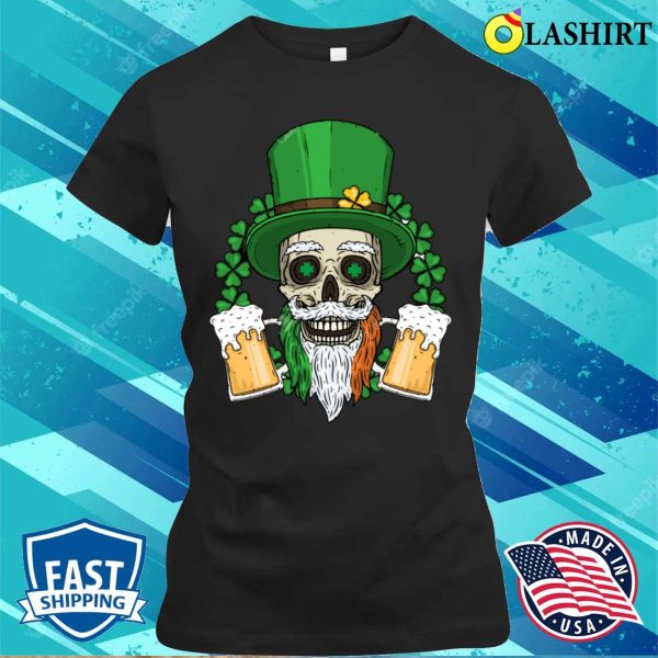 St Patricks Day Irish Drinking, Funny St Patrick Irish Drinking Beer T-shirt