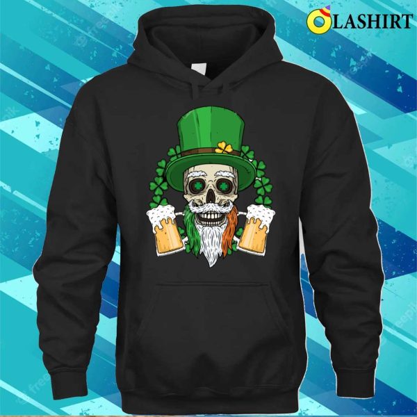 St Patricks Day Irish Drinking, Funny St Patrick Irish Drinking Beer T-shirt