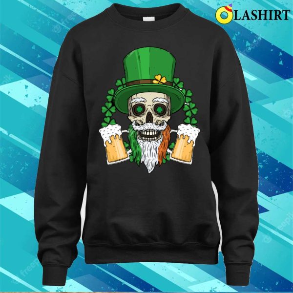 St Patricks Day Irish Drinking, Funny St Patrick Irish Drinking Beer T-shirt