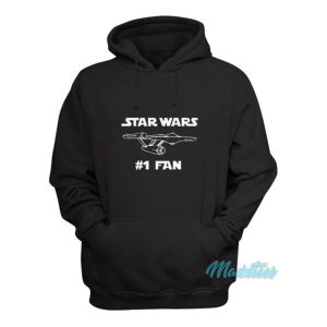 Star Wars Star Trek Number One Fan Hoodie 1 Star Wars Star Trek Number One Fan Hoodie 2
