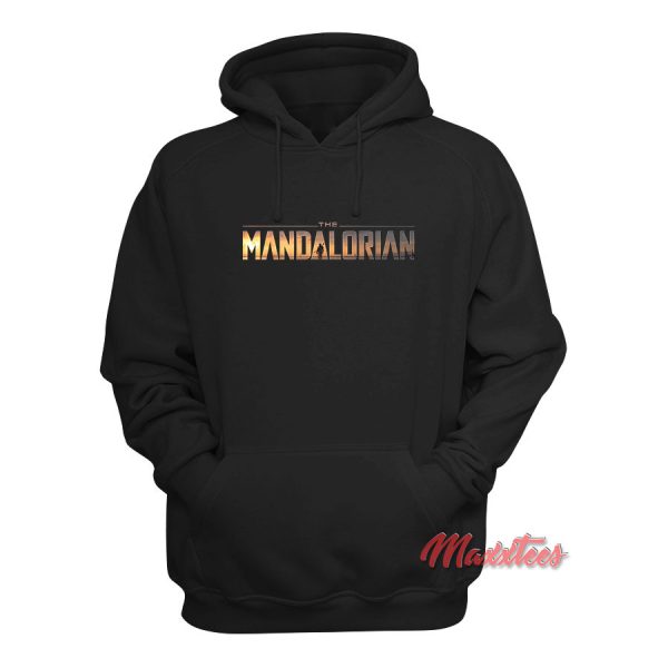 Star Wars The Mandalorian Logo Hoodie