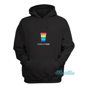 Starbucks Pride Rainbow Cup Logo Hoodie 1