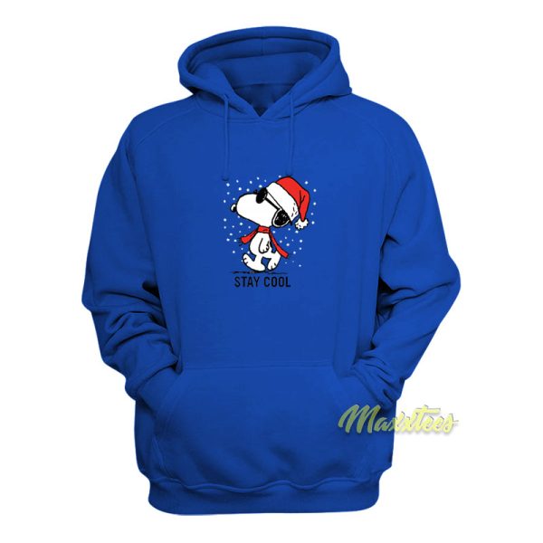 Stay Cool Snoopy Christmas Hoodie