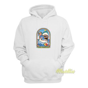 Stay Positive Shark Boys Hoodie 2