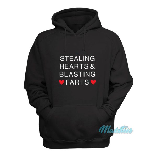 Stealing Hearts And Blasting Farts Hoodie