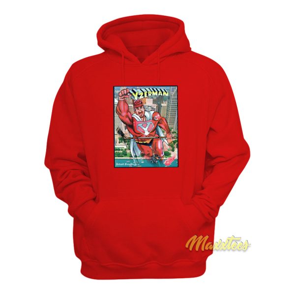 Steve Yzerman Superman Hoodie