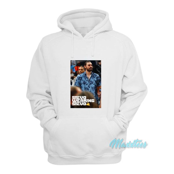 Steven Adams Stevo Wearing Stevo Hoodie