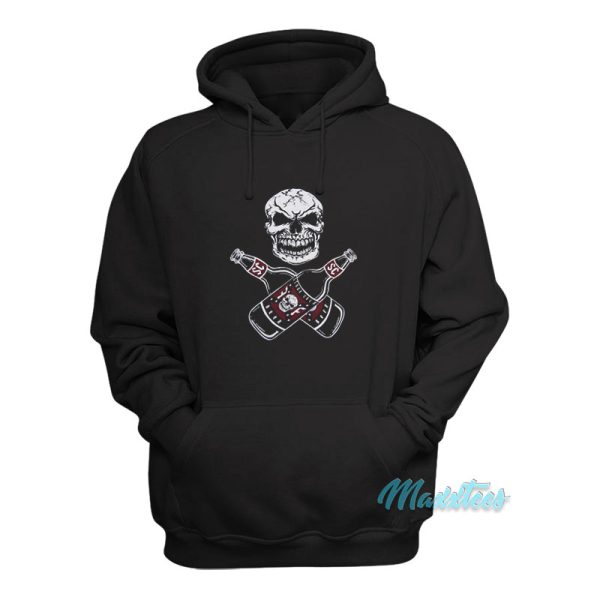 Stone Cold Drink Beer Skull Hoodie