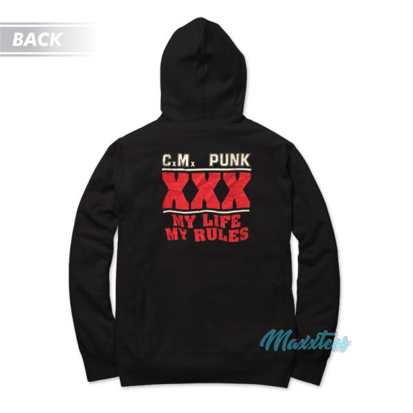 Straight Edge Hardcore Cm Punk Hoodie