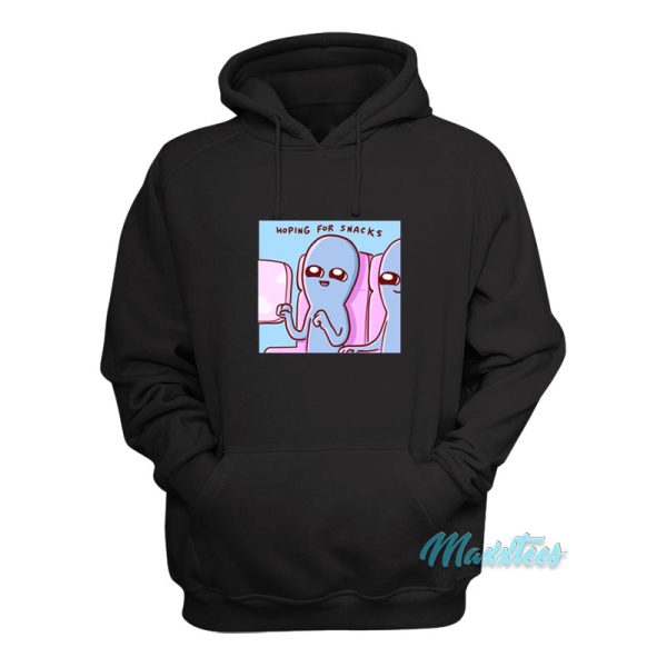 Strange Planet Hoping For Snacks Hoodie