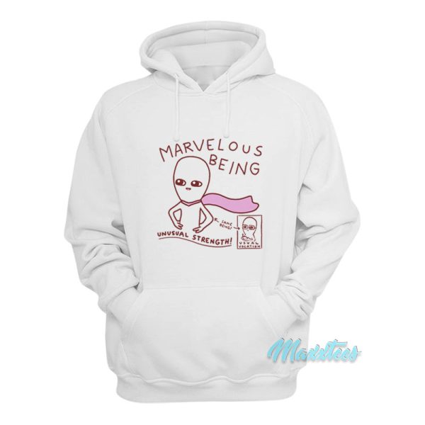 Strange Planet Marvelous Being Hoodie