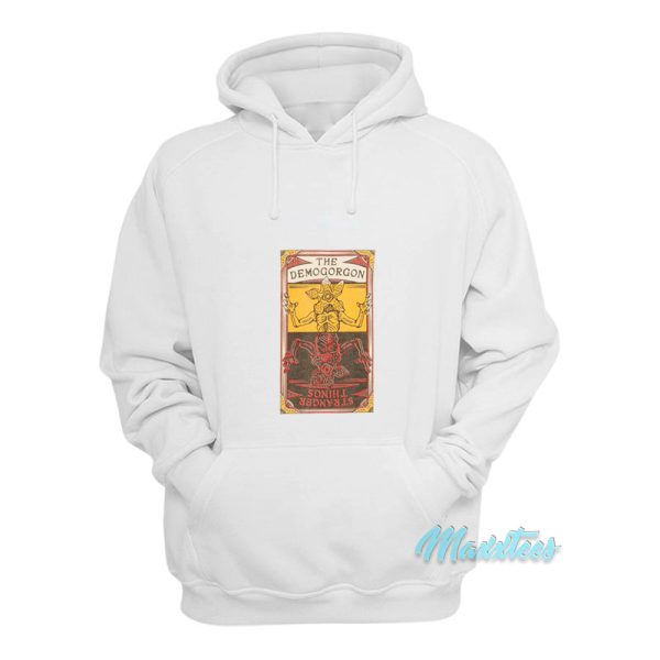 Stranger Things Demogorgon Upside Down Card Hoodie