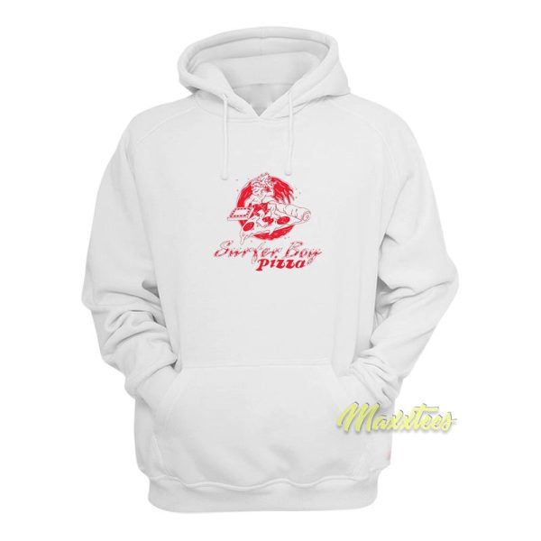 Stranger Things Surfer Boy Pizza Hoodie