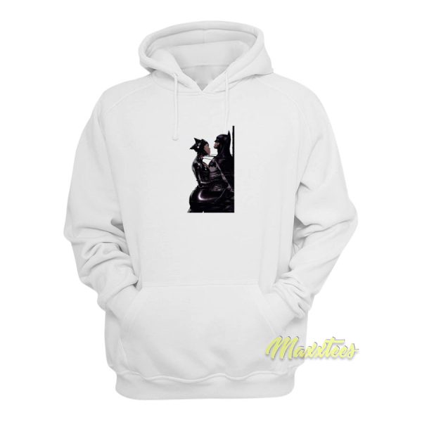 Summer Cartoon Batman and Catwoman Hoodie