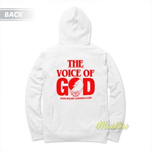 Summer Tour The Voice of God Hoodie 2