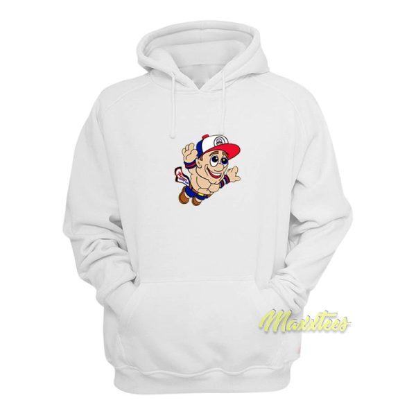 Super Mario WWE John Cena Never Give Up Hoodie