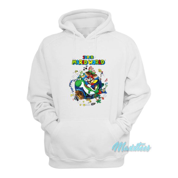 Super Mario World And Yoshi Around The World Hoodie