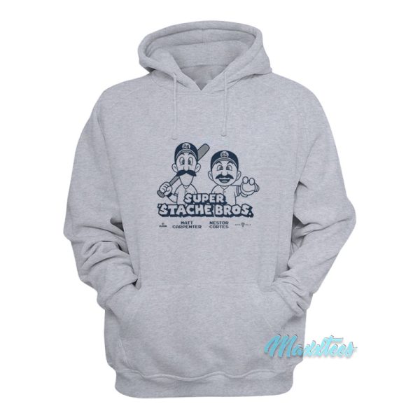 Super Stache Bros Matt Carpenter Nestor Cortes Hoodie