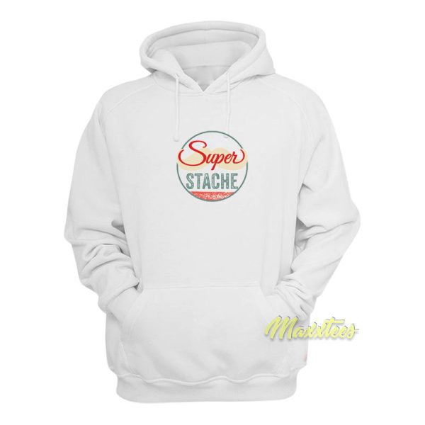 Super Stache Logo Hoodie