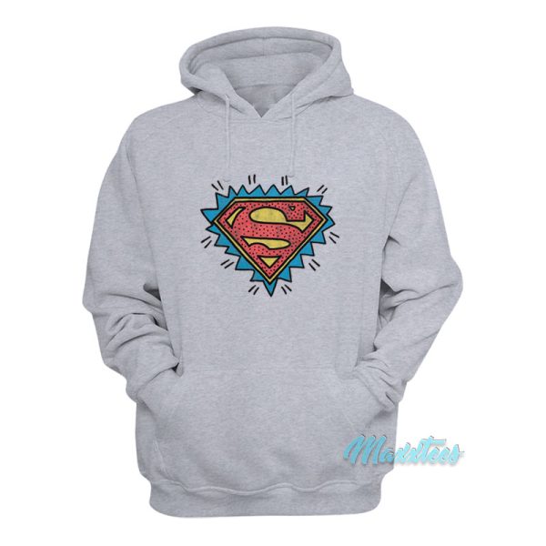 Superman Keith Haring Hoodie