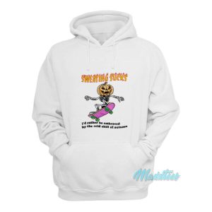 Sweating Sucks Pumpkin Skateboard Hoodie 2