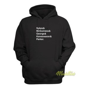 Sykes Mcguinness and George and Kaneswaran Hoodie 2