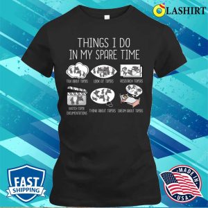 Tapir Art T shirt Funny Tapir Gift Kids Tapirus Animal Cute Tapir T shirt 2