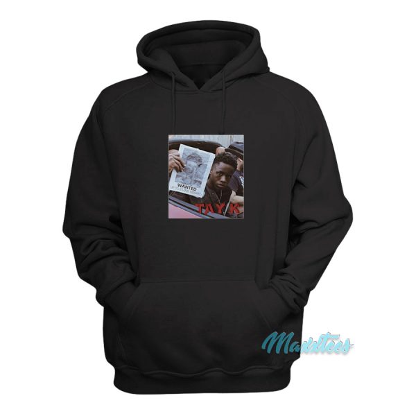 Tay K Wanted Greeting Card Hoodie