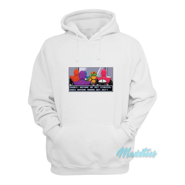 Techno Elevator Before We Get Started Hoodie