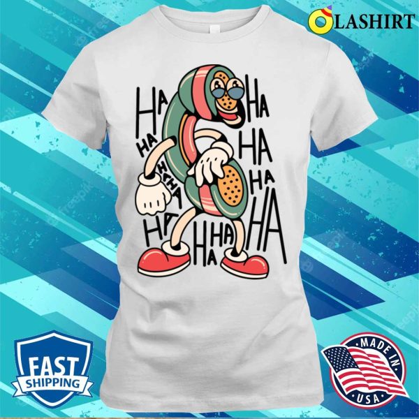 Telephone T-shirt, Vintage Funny Laughing Telephone T-shirt