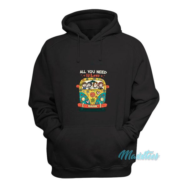 The Beatles Hippie All You Need is Love Hoodie