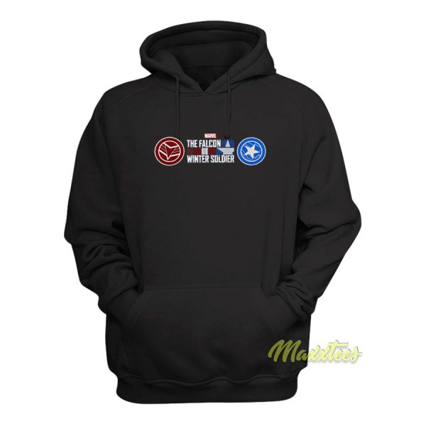 The Falcon and The Winter Soldier Logo Hoodie