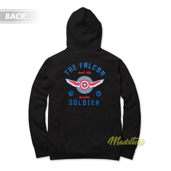 The Falcon and The Winter Soldier Symbol Hoodie