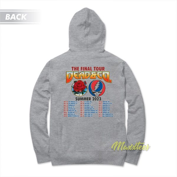 The Final Tour Dead and Company Summer 2023 Hoodie