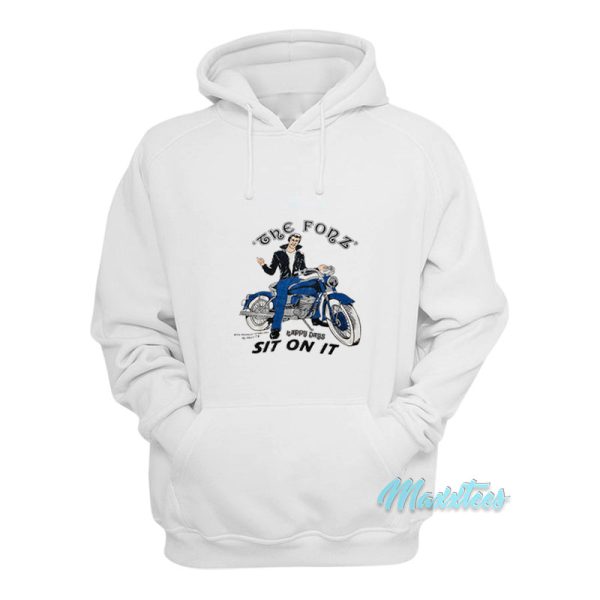 The Fonz Sit On It Happy Days Hoodie