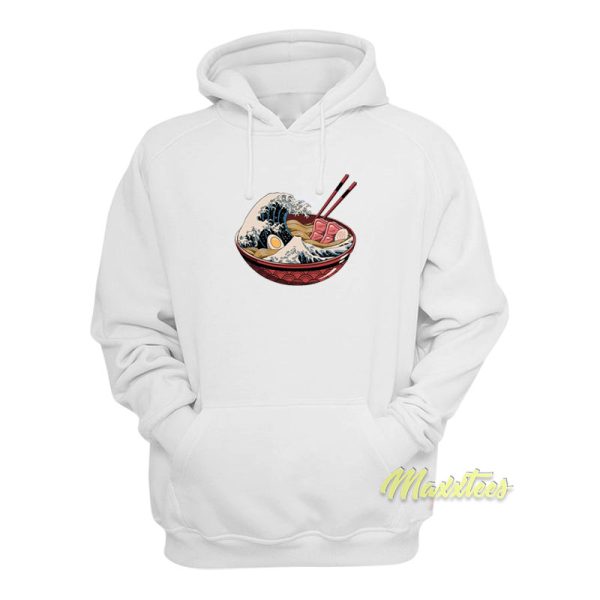 The Great Wave Off Kanagawa Ramen Hoodie