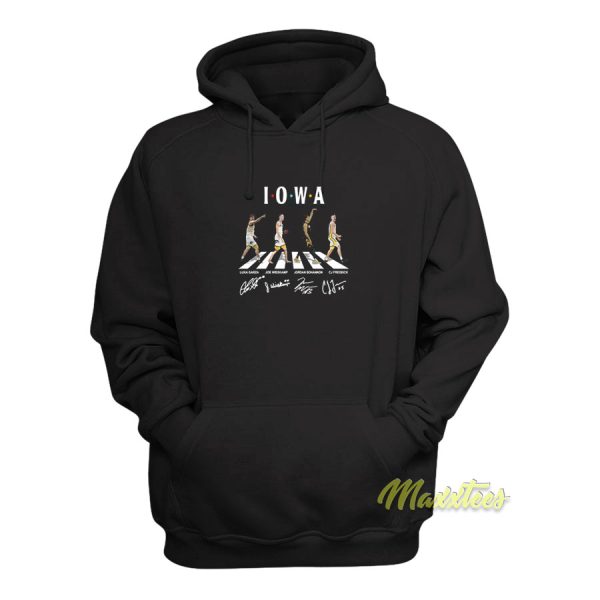 The Iowa Hawkeyes Team Football With Garza Hoodie