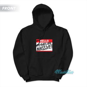 The Miz Hello My Balls Are Massive Its A Thing Hoodie 3