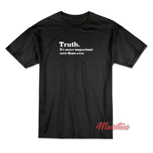 The New York Times Truth T Shirt 1