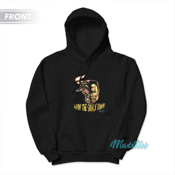 The Rock Layin’ The Smack Down Roody Poo Hoodie