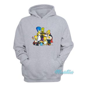 The Simpsons Family Treehouse Of Horror Hoodie 1
