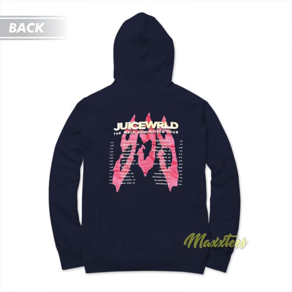 The World Domination Tour Juice Wrld 999 Hoodie